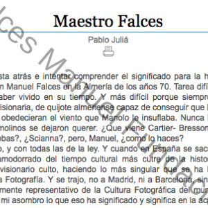 Maestro Falces